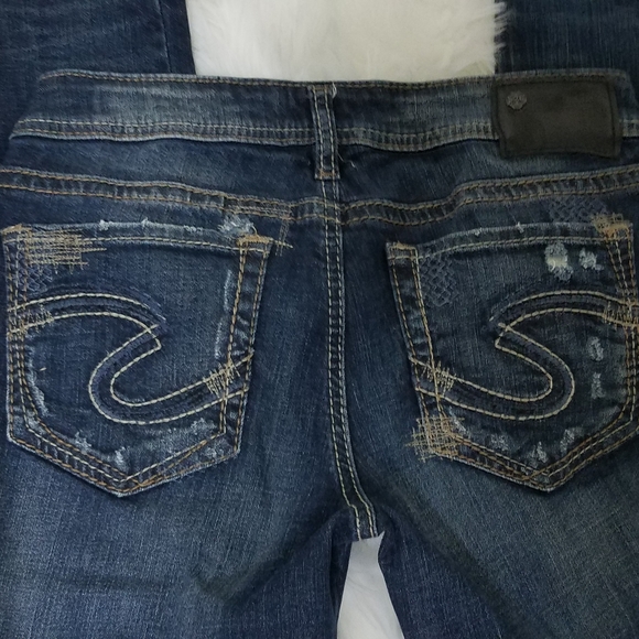 Silver Aiko Skinny Jeans - Picture 10 of 12